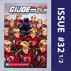 Hasbro G.I. 2008 Edición de cómic del 25 aniversario de Joe #32 1/2 | #32.5 | #32B - Imagen 1 de 12