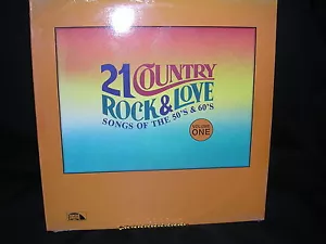 21 Country Rock & Love Songs of the 50's & 60's: Vol 1 Various Artists Sealed - Imagen 1 de 2