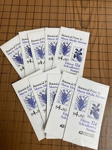 US 10 BK261 3128b-3129b Merriam Prints small size booklet of 15 Sealed/Unopened - Picture 1 of 2