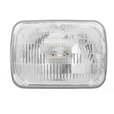 7X6 H6054 Stock Sealed Beam Glass Lens Headlight Metal Headlamp Halogen - Image 1 of 4