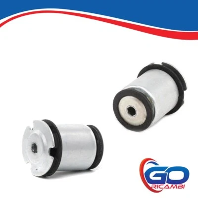 KIT 2 BOCCOLE SILENTBLOCK PONTE POSTERIORE FIAT STILO BRAVO II LANCIA DELTA 500L - Immagine 1 di 4