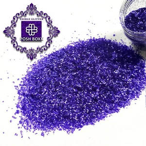 Purple Edible Glitter - 1/4 oz - Food Product - FDA approved Kosher Vegan - Picture 1 of 4