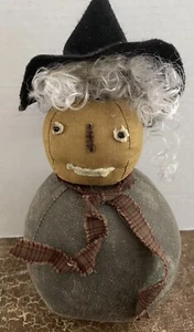 Muñeca bruja arte popular primitivo hecha a mano - Imagen 1 de 9