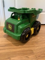 mega bloks john deere large vehicle dump truck