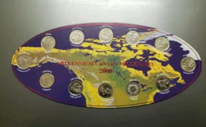 Canada 2000 Millennium Quarters Set in plastic sleeve - Picture 1 of 3