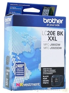 Brother Black Ink Cartridge LC20E BK XXL - Picture 1 of 2