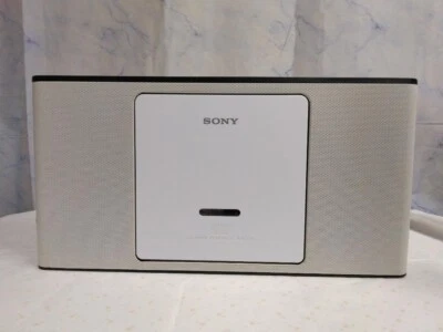索尼 ZS-E80 CD 收音机家用音频白色良好 — 第 1/4 张图片