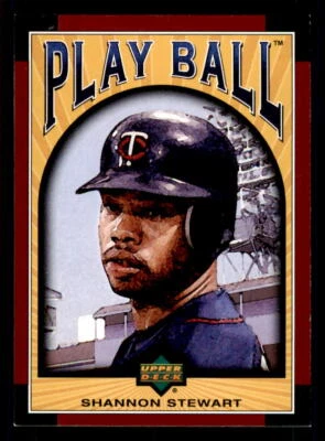 2004 Upper Deck Play Ball  #113 Shannon Stewart Minnesota Twins - Image 1 of 2