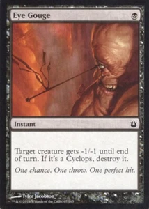 4X EYE GOUGE 67/165 BORN OF THE GODS MTG MAGIC LP X4 - Imagen 1 de 1