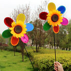  2 Stck. Outdoor Dekorative Windmühle Kinderspielzeug Bunte Kunststoff Ornament