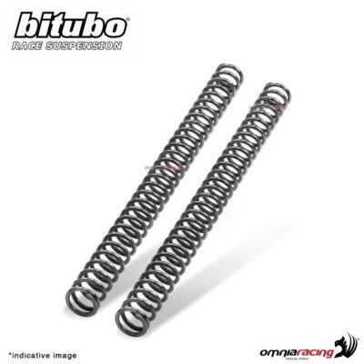 Bitubo MXFORK springs kit fork cartridges K=0.38 Honda CR250R 1999- - Image 1 of 4