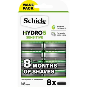 Schick Hydro 5 Sense Sensitive Refill Razor Blades 8pk - Picture 1 of 2