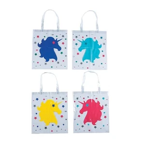Large Unicorn Clear Tote Bags - Picture 1 of 1