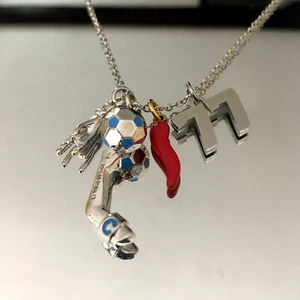 Collana Circuiti Amuleti Mano de Dios,Corna,Cornetto,77 in acciaio - Bild 1 von 1
