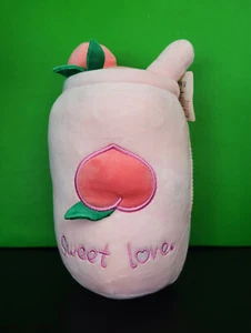 Peluche Boba Bubble Peach Drink 9" - Imagen 1 de 5