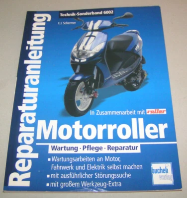 Manuale Di Riparazione Scooter - Manutenzione, Cura, Riparazione - Fai Da Te - Immagine 1 di 3