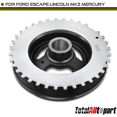 New 1x Engine Harmonic Balancer for Ford Escape Fusion Lincoln MKZ Mazda Tribute - Image 1 of 4