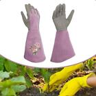 Premium Leather Gardening Gloves Protection Resistant Proof Long Cactus Gloves