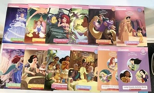 En muy buen estado+ Set 12 libros de aprendizaje de princesas Disney vocales fonéticas escolásticas - Imagen 1 de 2