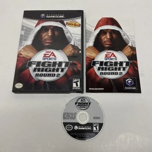 Fight Night: Round 2 (Nintendo GameCube, 2005) CIB Completo Probado Funciona - Imagen 1 de 9