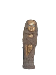 ÚNICA ESTATUA EGIPCIA ANTIGUA Pequeña Escultura de Piedra Faraónica Ushabti - Imagen 1 de 7