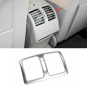 For Benz C-Class 2007-2014 Silver Titanium Rear Air Outlet Vent Cover Decor 1PCS - Picture 1 of 6