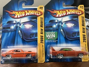 Hot Wheels 2006 NEW MODELS 70 DODGE CHALLENGER & PLYMOUTH SUPERBIRD LOT OF 2 🤩 - Picture 1 of 1