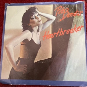 1979 Pat Benatar Heartbreaker 45 rpm Picture Sleeve - Foto 1 di 3