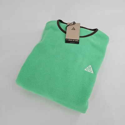 Nike ACG Informal Polar Crew Wolf Tree Para Hombres MEDIANO Alto MT Verde Marrón NUEVO Foto 1 de 4