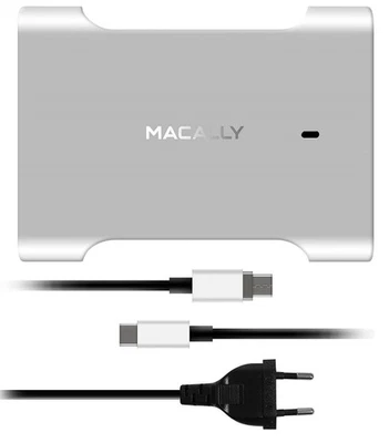 Macally Ladegerät 61W USB-C Netzteil Lade-Kabel für Notebook Chromebook Tablet - Bild 1 von 4