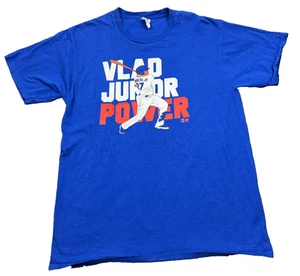 Port & Company MLB Vlad Junior Power T-Shirt Erwachsene Medium Blue Jays Tee - Bild 1 von 9