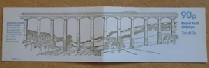 FG3B / DB8(4)A + TSV Perf E1 Llangollen Canal 90p Right Margin Folded Booklet. - Picture 1 of 3