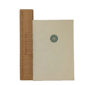 NKJV Reference Holy Bible Tan Cloth Over Board single-column present - Imagen 1 de 24