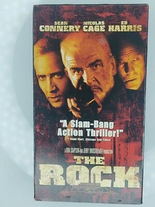The Rock (VHS, 1998) Connery Cage Harris free shipping - Picture 1 of 2