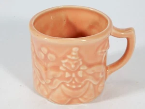 Vintage Clown Ceramic Child's Mug -Hankscraft Nursery Ware Made in USA - Redwing - Picture 1 of 4