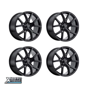 Performance Replicas PR181 Gloss Black 20X9 5X127 34mm (Set of 4) - Picture 1 of 1