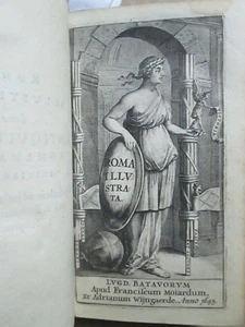 ROMA ILLUSTRATA sive antiquitatum romanarum breviarum, 1645. 3 planches - Picture 1 of 12
