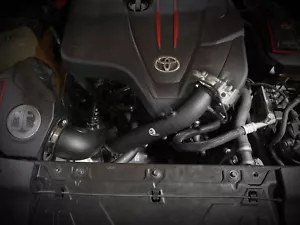 PARA TOYOTA SUPRA 2021-2024 2.0L TURBO 2.0T B48 AFE TUBO DE CARGA DE ALTO FLUJO NEGRO - Imagen 1 de 6