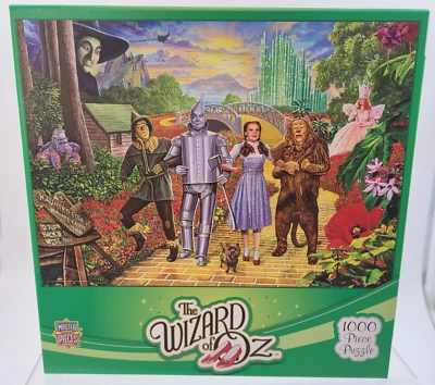 Rompecabezas de 1000 piezas El Mago de Oz apagado para ver las obras maestras del mago nuevo Foto 1 de 4