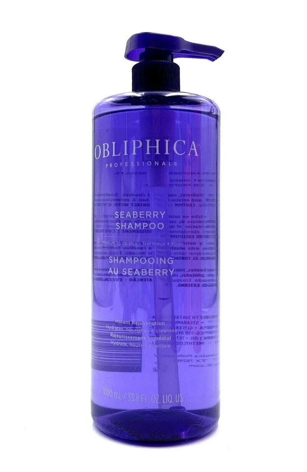 Obliphica Seaberry Shampoo Medium To Coarse Hair 33.8 oz - Image 1 of 1