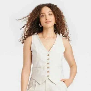Women’s Taylor Vest- A new day | Tank Vest Cream | All Sizes - Picture 1 of 3