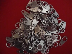 100 pc #8 Grounding Solder Lug Terminals Vintage HH Smith 1412-8 - Picture 1 of 3