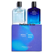 ZARA SEOUL + WINTER SET for MEN 2 x 3.38 oz (100 ml) EDT Spray NEW & SEALED