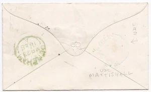 1855 COPERTINA DI COOPER & SONS EAST DEREHAM BLU UDC MATTISHALL NORFOLK - Foto 1 di 2