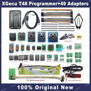 XGecu T48 Programmer +49 Aadapters - Picture 1 of 12