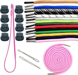 30 Pack Replacement Drawstrings Drawcords 8 Pieces Cord Locks for Pants... - Picture 1 of 2