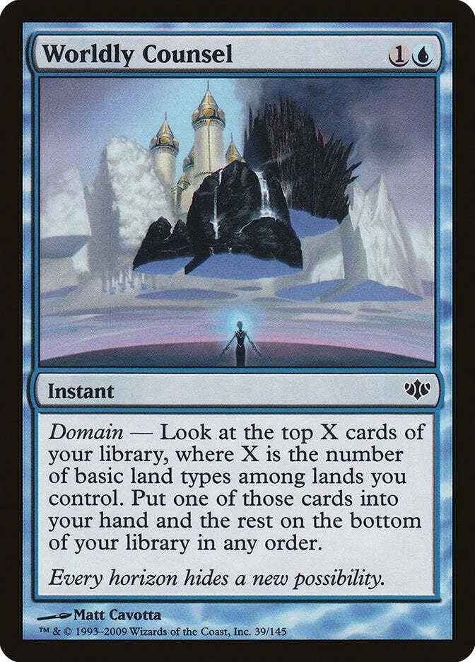 Worldly Counsel [Conflux] Magic MTG - Image 1 of 1