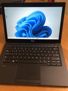 Dell Latitude 7280 12.5” Laptop i7-6600U 8GB 256GB SSD Touchscreen Wind 11 Pro - Picture 1 of 9