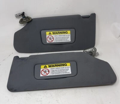 Комплект из пары солнцезащитных козырьков 1999-2003 Acura TL CL для водителя пассажира слева справа СЕРЫЙ от оригинального производителя - Изображение 1 из 4