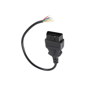 OBD2 OBD-II 16Pin Male Female Plug Extension Connector Cable Opening Cable Tool - Picture 1 of 16